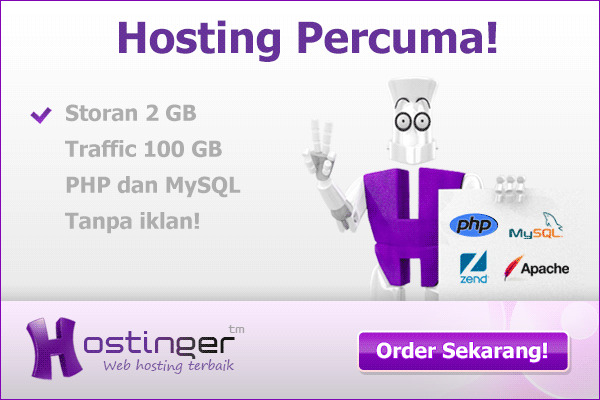 Hosting PERCUMA! Website PERCUMA! 7